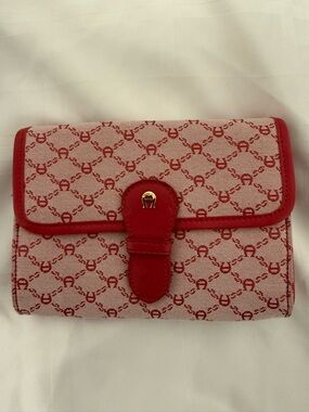Etienne Aigner Vintage Red Logo purse/belt bag